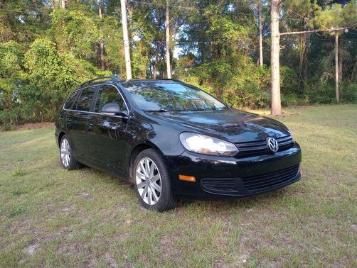 Black 2012 Volkswagen Jetta SportWagen TDI