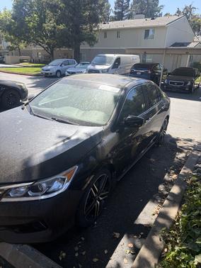 Black 2017 Honda Accord Sport SE