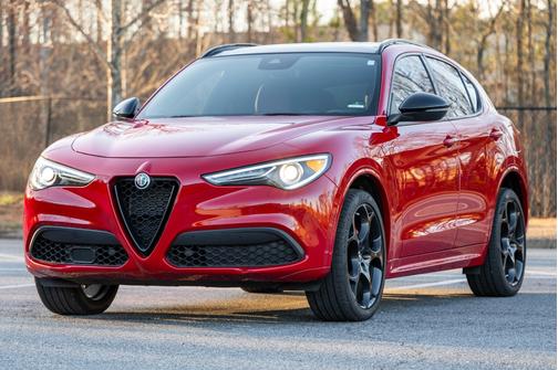 Red 2022 Alfa Romeo Stelvio Veloce