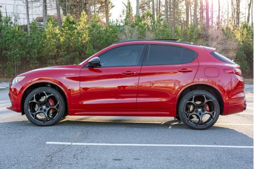 Red 2022 Alfa Romeo Stelvio Veloce