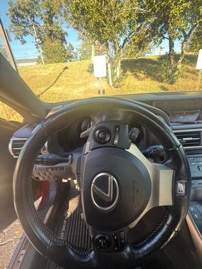 Red 2015 Lexus IS 350 Base