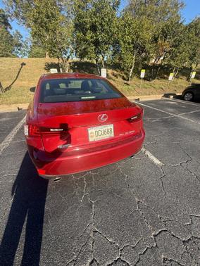 Red 2015 Lexus IS 350 Base