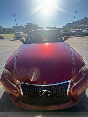 Red 2015 Lexus IS 350 Base