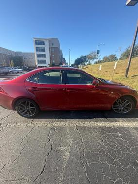 Red 2015 Lexus IS 350 Base