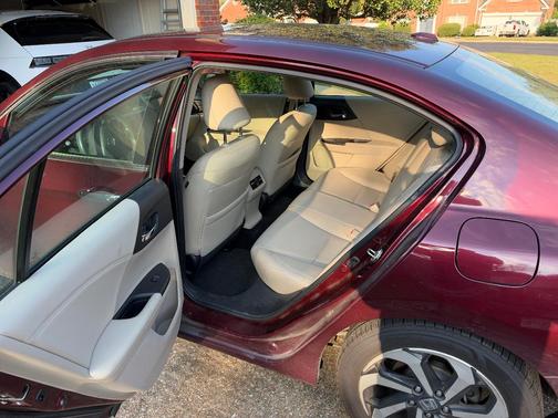 Red 2016 Honda Accord EX-L V-6