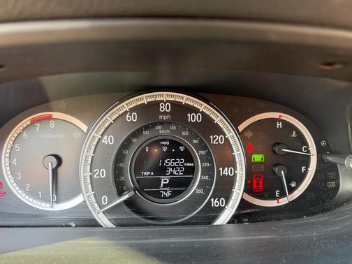 Red 2016 Honda Accord EX-L V-6