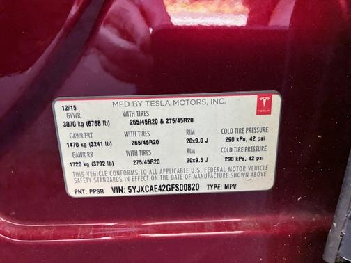 2016 Tesla Model X P90D