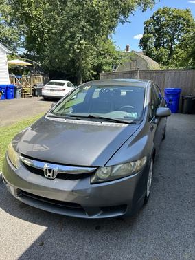 Gray 2010 Honda Civic LX