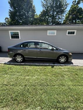 Gray 2010 Honda Civic LX