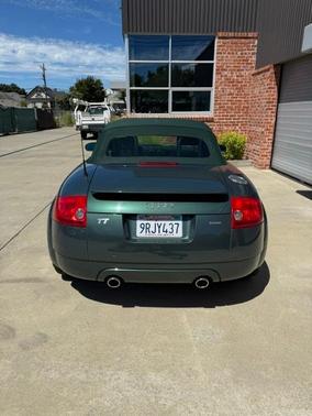 Green 2001 Audi TT Roadster quattro