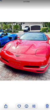 Red 1999 Chevrolet Corvette Base