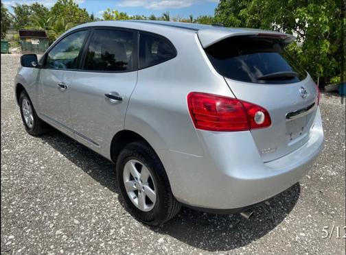 Silver 2012 Nissan Rogue S
