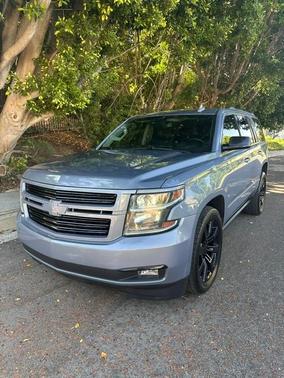 Blue 2015 Chevrolet Tahoe LTZ