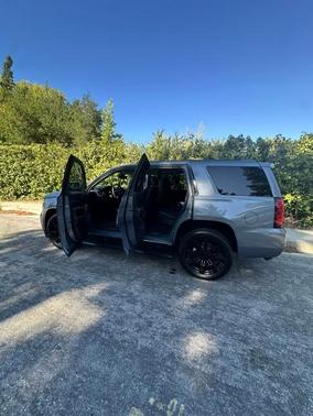 Blue 2015 Chevrolet Tahoe LTZ