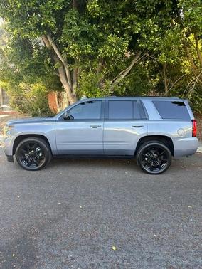 Blue 2015 Chevrolet Tahoe LTZ