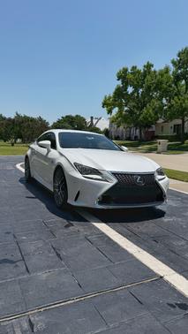 White 2018 Lexus RC 350 Base