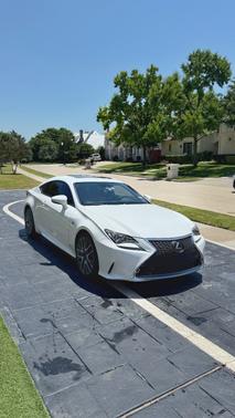 White 2018 Lexus RC 350 Base