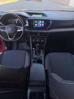 Red 2023 Volkswagen Taos 1.5T SE