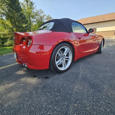 Red 2006 BMW Z4 M Roadster