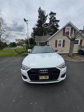 White 2021 Audi A6 45 Premium Plus