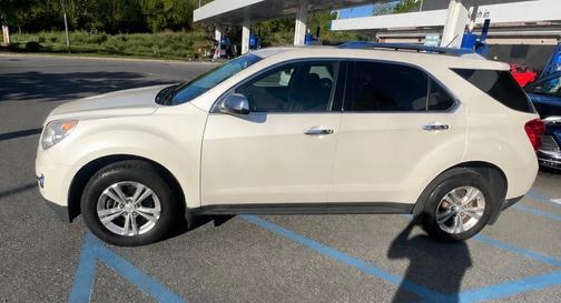 White 2013 Chevrolet Equinox LTZ