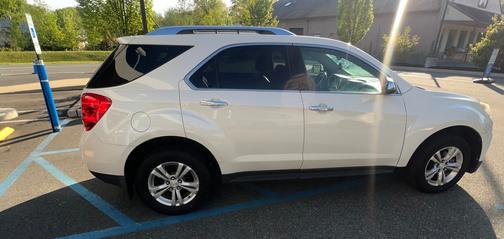 White 2013 Chevrolet Equinox LTZ