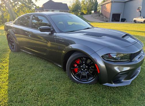 Gray 2023 Dodge Charger SRT Hellcat Redeye Widebody Jailbreak