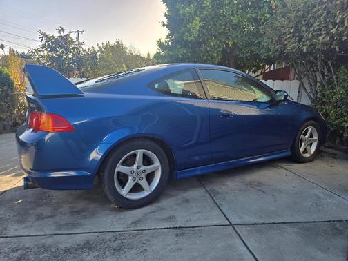 Blue 2003 Acura RSX Type S