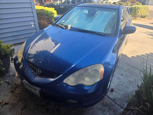 Blue 2003 Acura RSX Type S