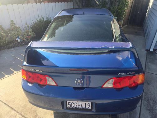 Blue 2003 Acura RSX Type S