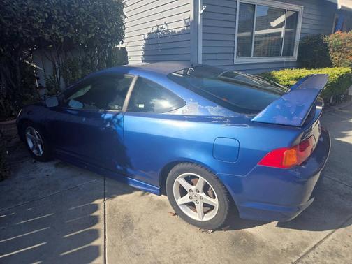 Blue 2003 Acura RSX Type S