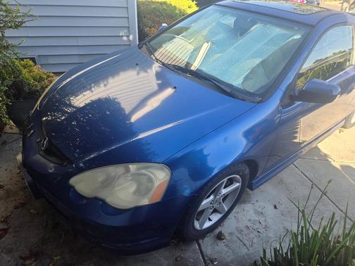 Blue 2003 Acura RSX Type S