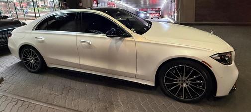 White 2022 Mercedes-Benz S-Class S 500 4MATIC