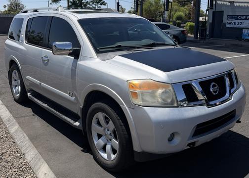 Silver 2008 Nissan Armada LE