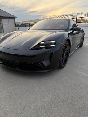 Black 2022 Porsche Taycan Taycan GTS