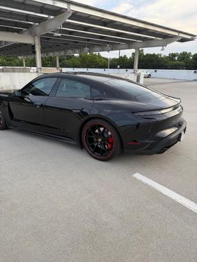 Black 2022 Porsche Taycan Taycan GTS