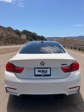 White 2016 BMW M4 Base