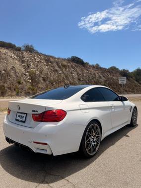 White 2016 BMW M4 Base