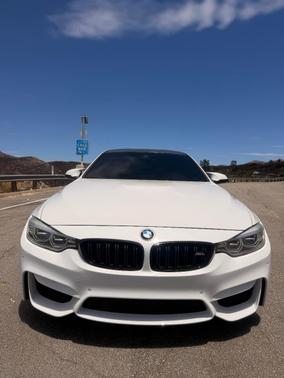 White 2016 BMW M4 Base