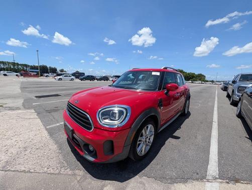 Red 2022 MINI Countryman Cooper