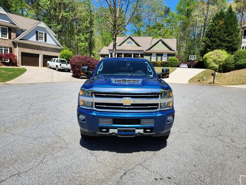 Blue 2018 Chevrolet Silverado 2500 High Country