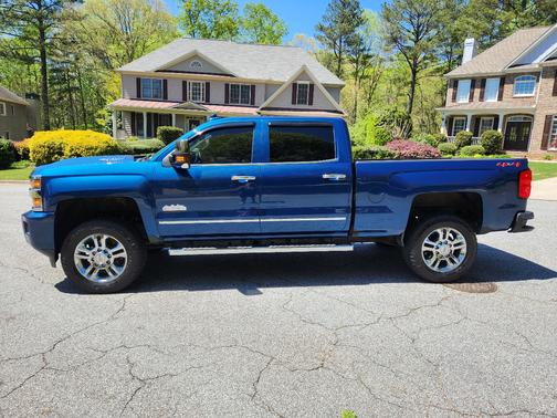 Blue 2018 Chevrolet Silverado 2500 High Country