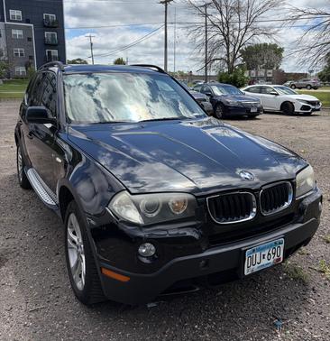 Black 2008 BMW X3 3.0si