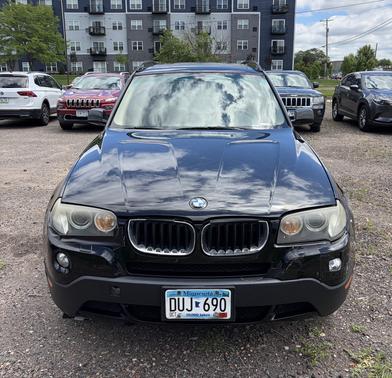 Black 2008 BMW X3 3.0si