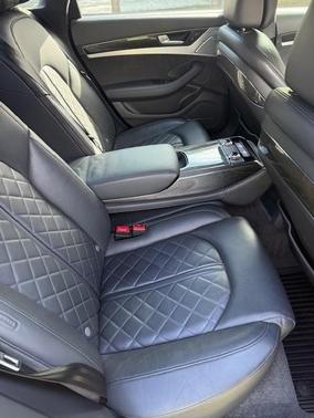 Gray 2014 Audi S8 4.0T