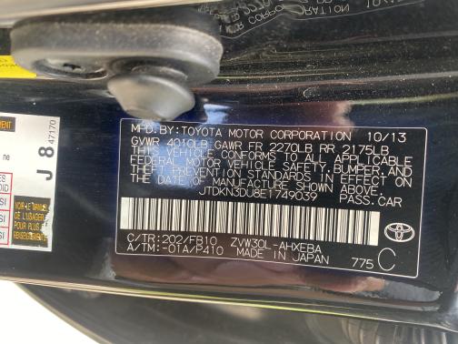 2014 Toyota Prius Three