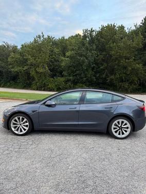 Gray 2022 Tesla Model 3 Base