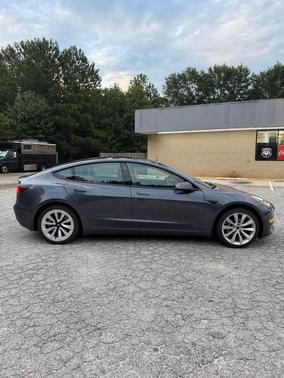 Gray 2022 Tesla Model 3 Base