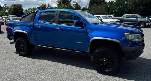 Blue 2018 Chevrolet Colorado ZR2