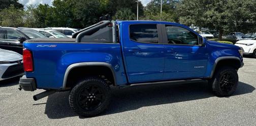 Blue 2018 Chevrolet Colorado ZR2